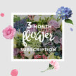 The image presents a dreamy, pastel-toned bouquet from a three-month flower subscription, imagined as though arranged by a skilled Oxford florist and set carefully on a table near a sunlit window. Soft blue hydrangeas form billowing clusters that provide the main body of the design, their petals layered so densely they resemble gentle clouds drifting over Port Meadow. Nestled among these cool tones are roses in lavender, blush pink, and pale cream, their domed, velvety heads creating pockets of romance and warmth throughout the arrangement. Threading upward and outward, lisianthus stems display delicate, ruffled blooms and buds just beginning to unfurl, adding fine detail and a sense of graceful movement. A mix of fresh green foliage encircles and supports the flowers, with varied textures-from smooth, elongated leaves to smaller, more intricate sprigs-enhancing the sense of depth and natural abundance. The palette is restrained yet rich, built entirely from mauves, soft blues, and tender pinks, cushioned by verdant greens that recall the quiet corners of the Botanic Garden or tree-lined streets near St Giles. Light falls across the bouquet in a way that makes the petals appear almost translucent at the edges, suggesting freshness and careful, same-day preparation. This arrangement conveys a nurturing, gentle mood, ideal for bringing calm beauty to homes across Oxford, whether placed in a cosy Cowley flat or a period house by the river. The photograph captures not only one bouquet, but the promise that each month will bring another chapter in this soft, evolving story of colour, scent, and thoughtful design.